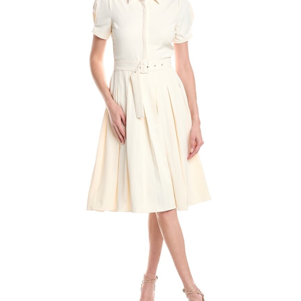 English Factory Belted Midi Dress